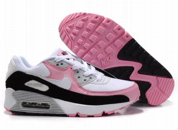 Nike Air Max Shoes Womens Pink/White/Black Online